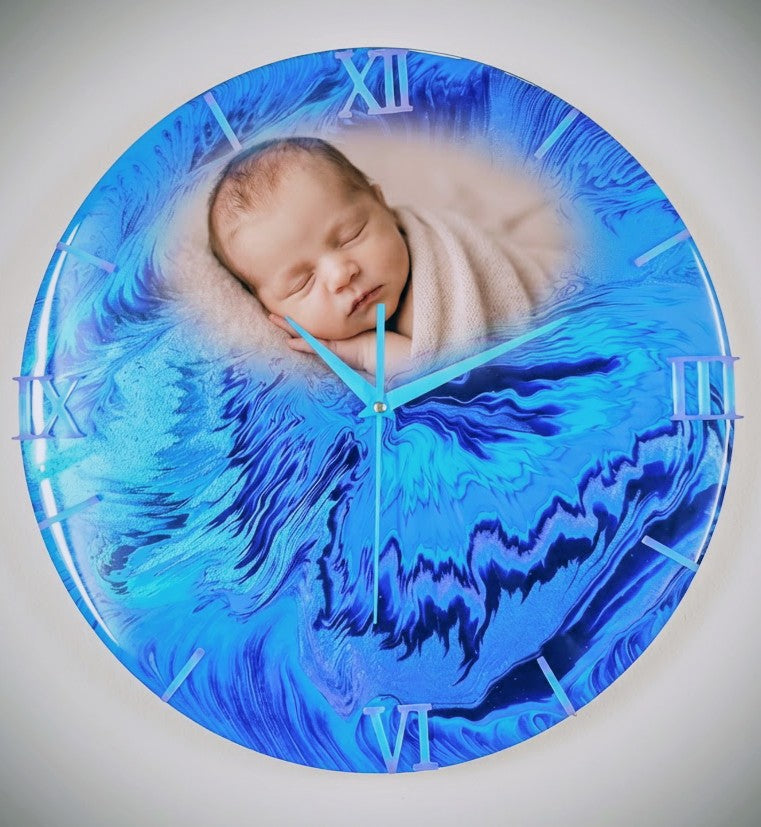 Custom made wandklok
