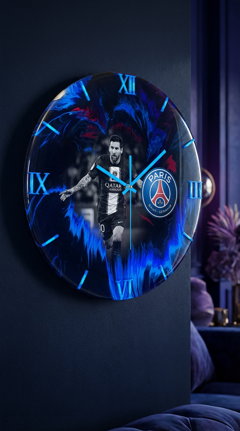 Custom made wandklok